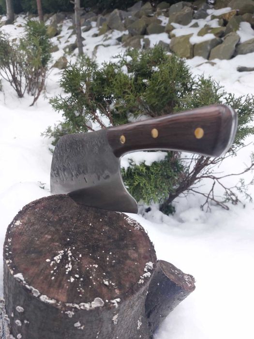 Nóż szefa kuchni japoński custom tasak do kuchni ręcznie kut