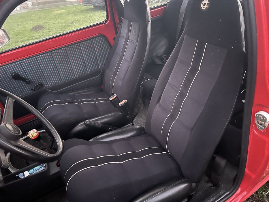 Rarytas Fotele InterGroclin Fiat 126 P maluch komplet Oryginal