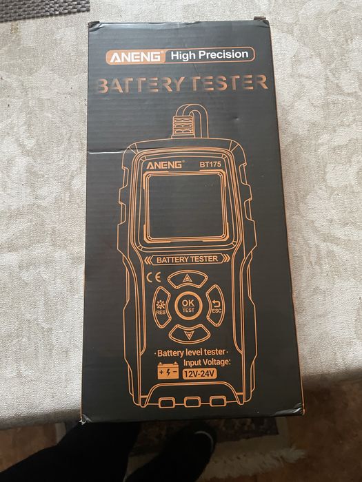 Тестер для вкумулятора