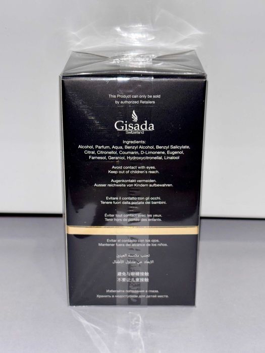 Perfumy Gisada Ambassador For Men 50ml Nowe, oryginalne perfumy męskie