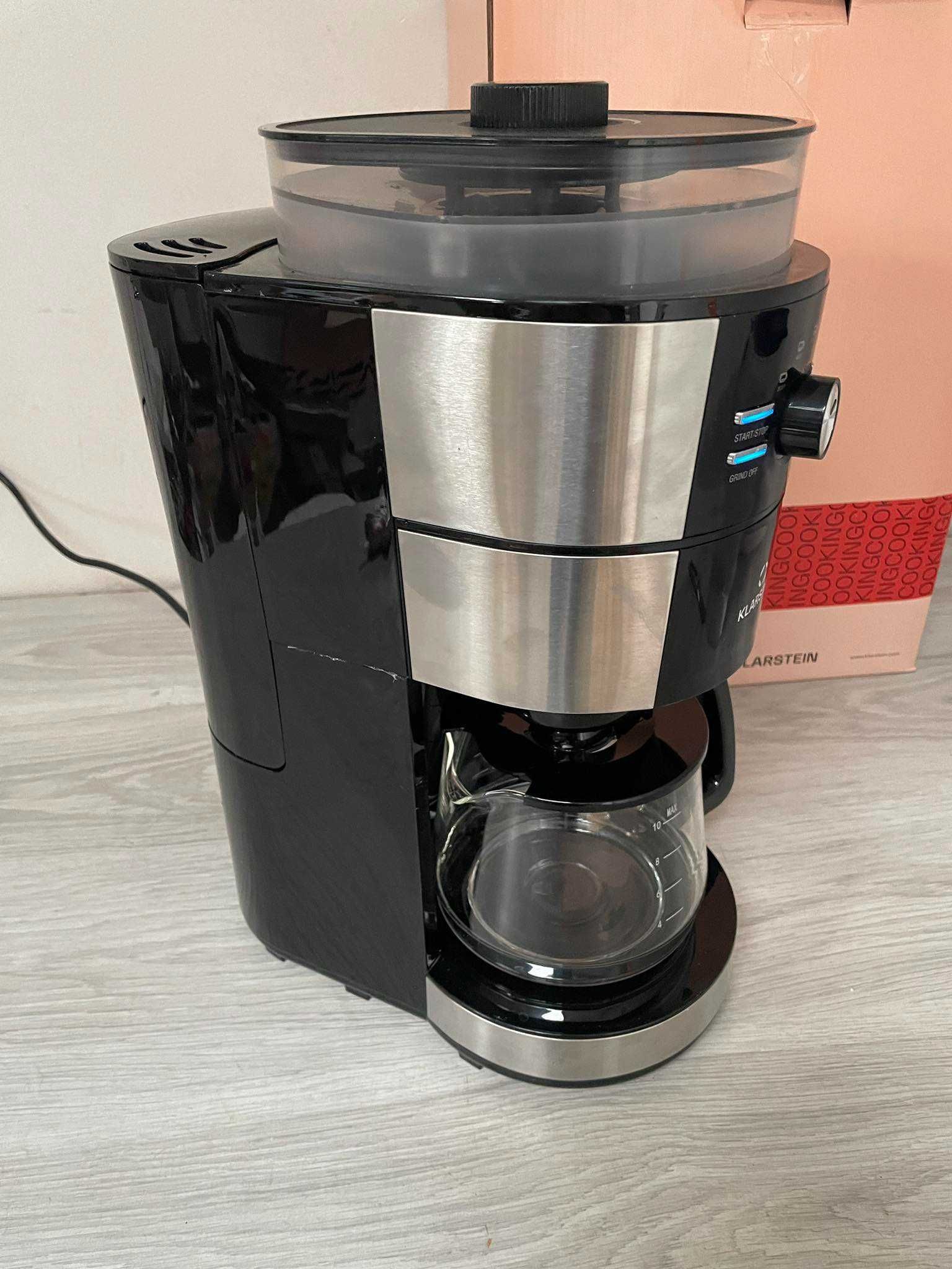 Ekspres przelewowy Klarstein Grind & Brew USZKODZONY