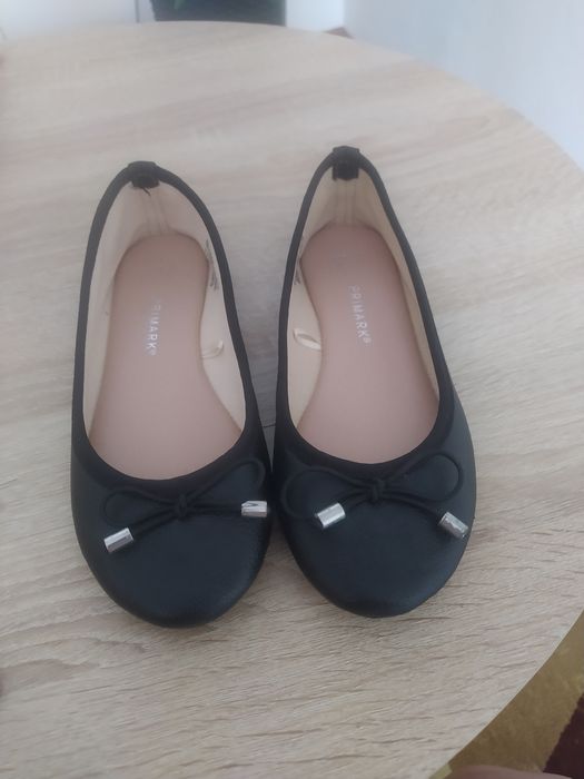 Baleriny czarne dla dziewczynki