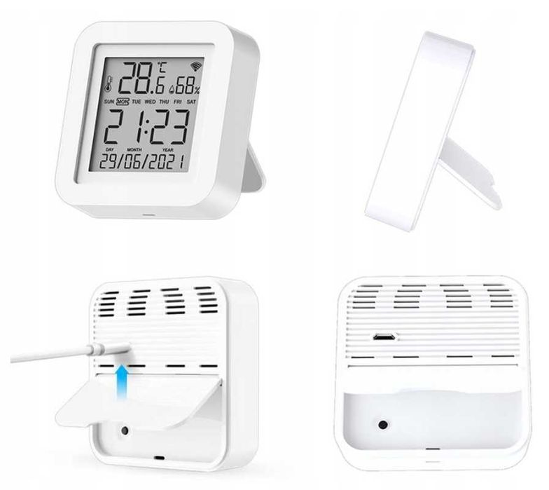 Termometr Higrometr TH06 LCD TUYA Smart WIFI