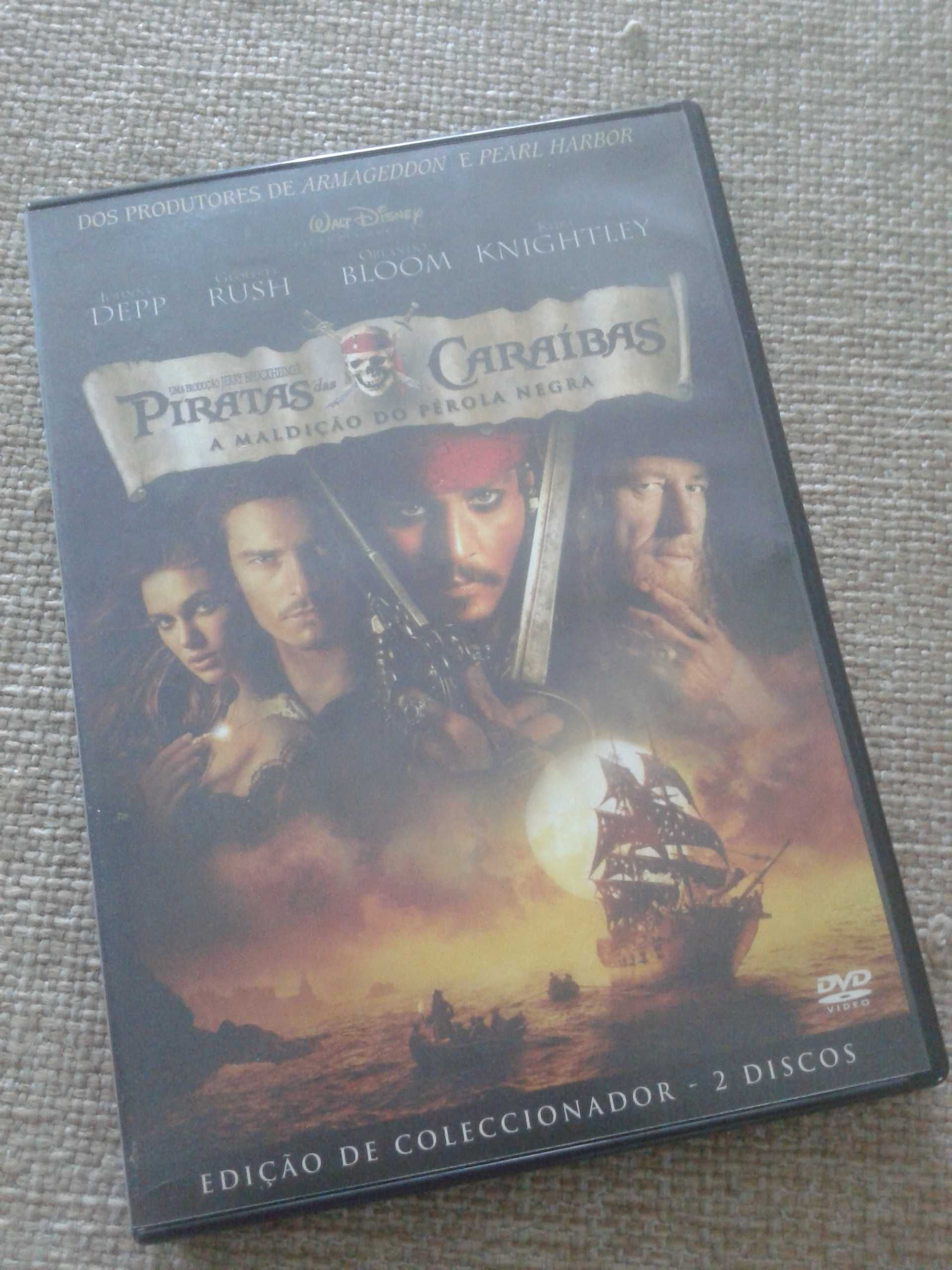 Piratas das Caraíbas - A Maldição do Pérola Negra (2 DVD's)