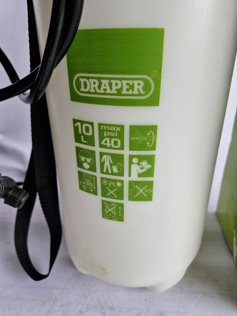 Draper 82467 Opryskiwacz Ogrodowy Ciśnieniowy 10L