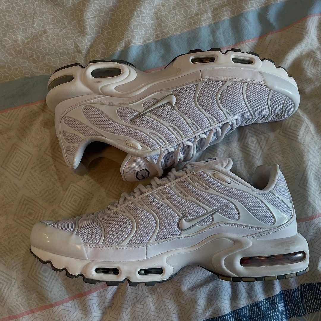 *NoweNikeAirMaxPlusWhiteMęskieDamskie*Szybka wysyłka R38