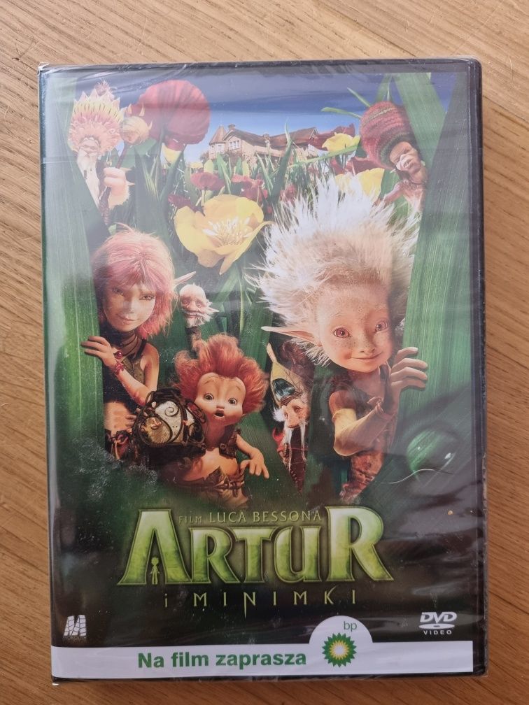 Artur i Minimki 2006 bajka dvd