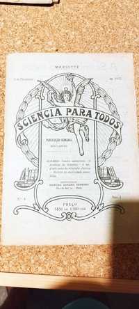 Revista Ciência para todos - 1925