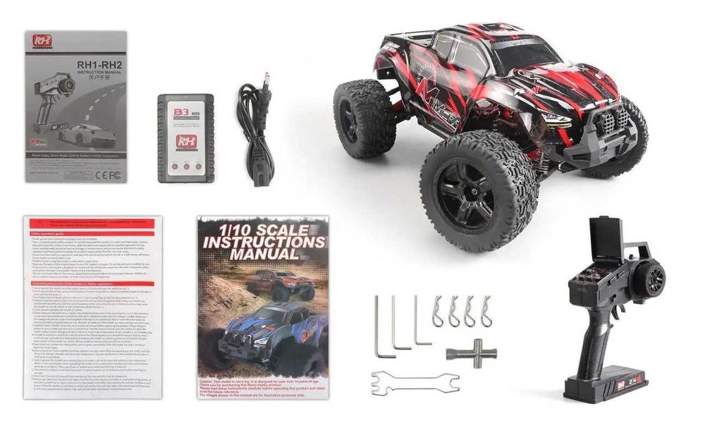 Remo Hobby M max Brushless 1:10 1035 безколекторний M  truck 4WD синя