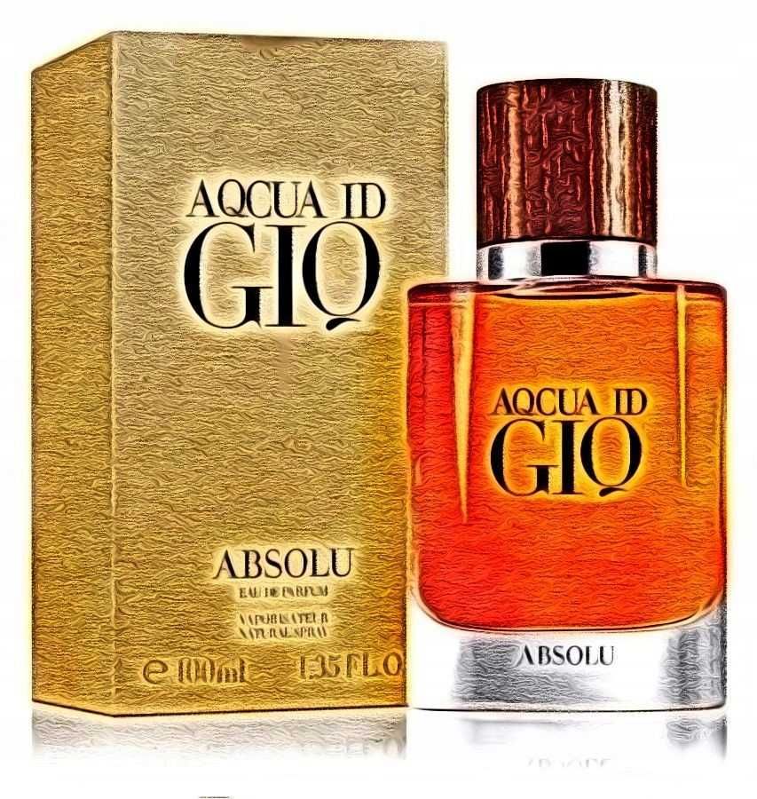 AQUA ID GIQ GIO ABSOLU | Perfumy Męskie 100ml