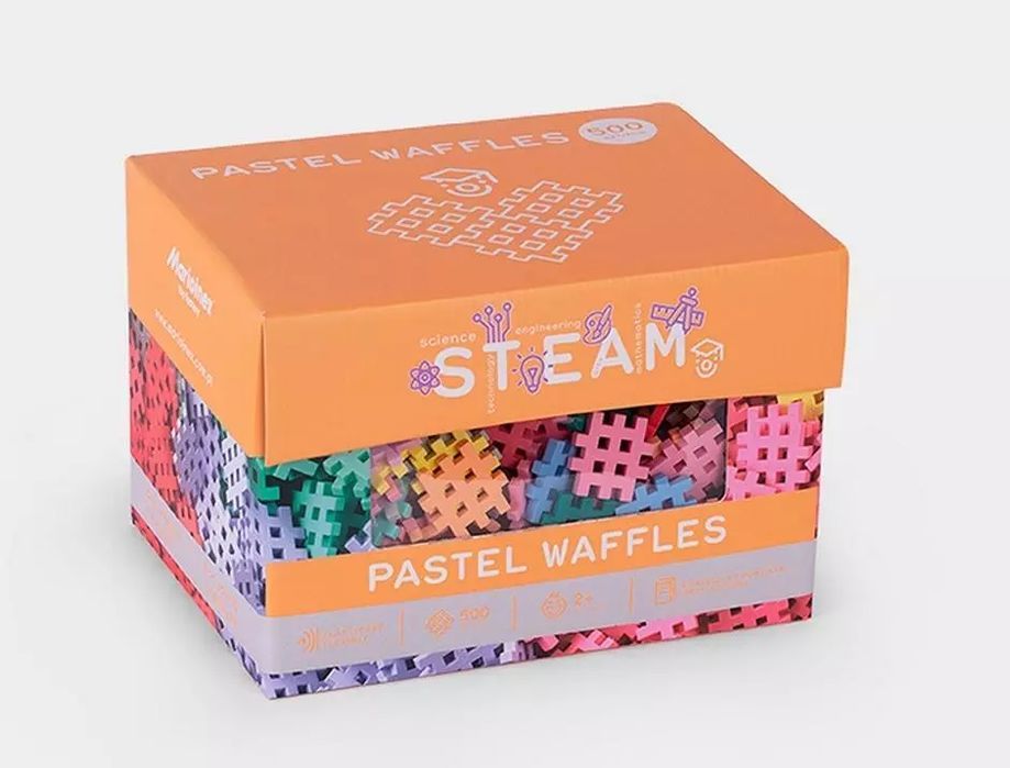 Mini Waffle Pastel 500 elementów. Mario-inex