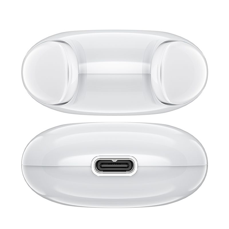słuchawki bezprzewodowe t9 bluetooth 5.3 douszne usb-c białe