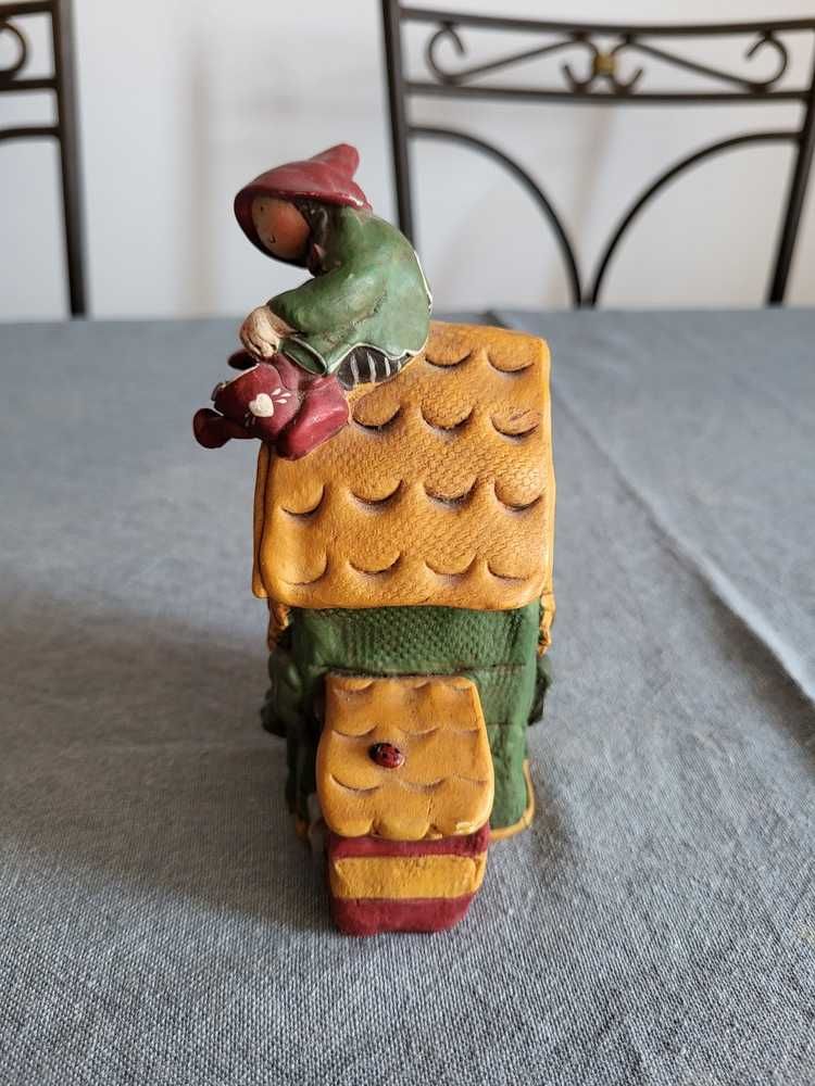 Casinha de Natal  para Vela