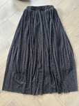Spodnica midi rozkloszowana plisowana vintage kropki grochy groszki