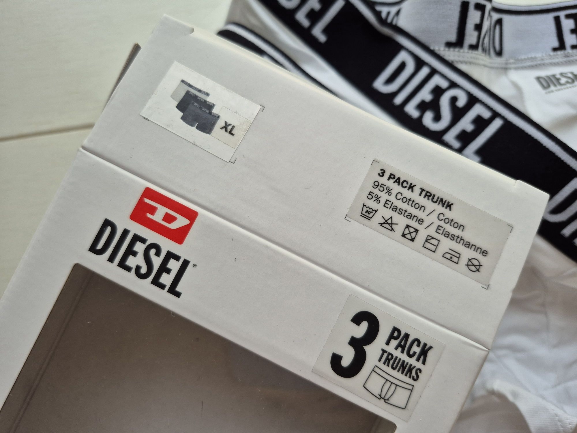Bokserki Męskie 3pak Diesel XL