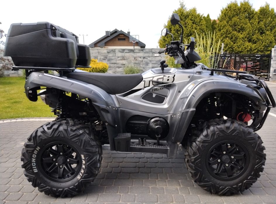 Quad TGB Blade Silver Edition 600 IRS 4x4 Led Homologacja