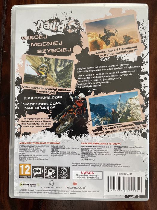 Nail’d - wyścigi quadów i motocykli - gra na PC