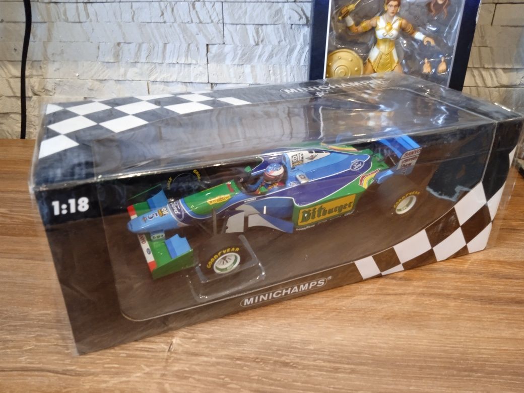 1:18 Minichamps Benetton Ford B194 M. Schumacher Word Champion 1994