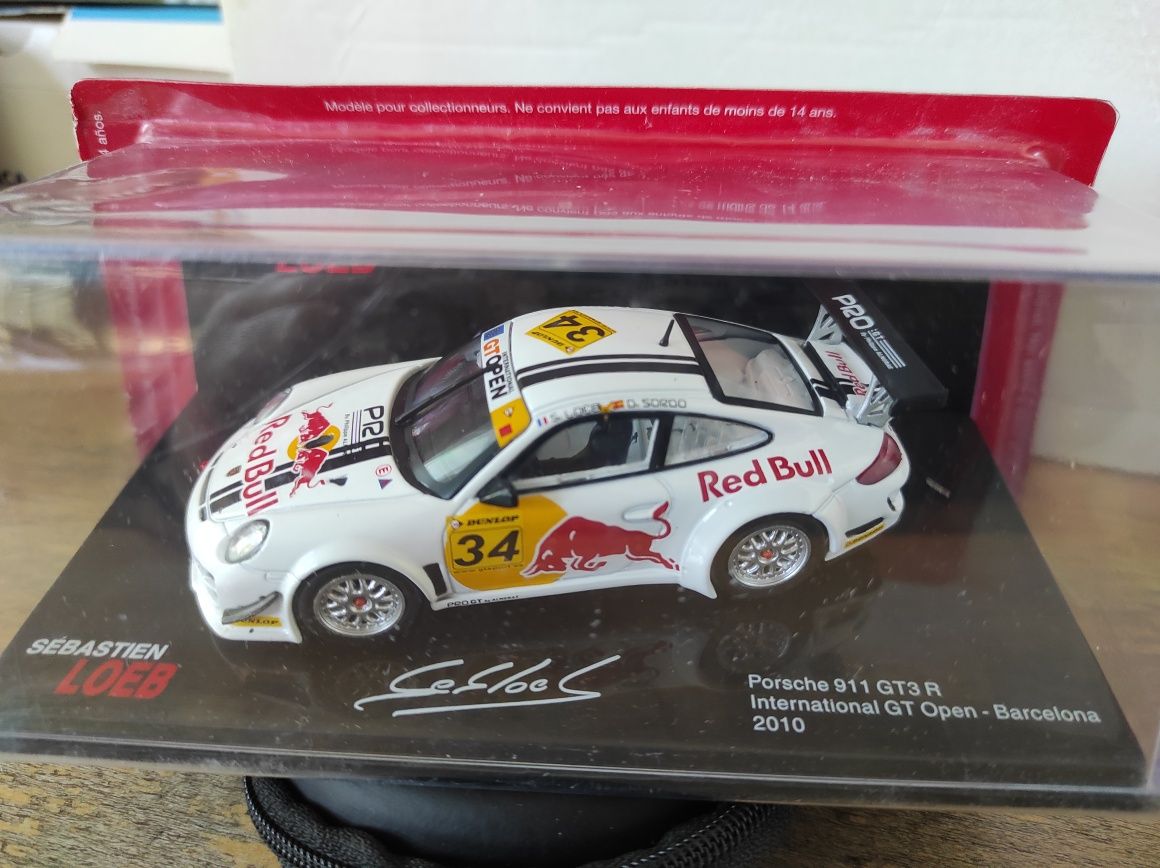 Miniaturas Porsche coleção Sebastien Loeb França