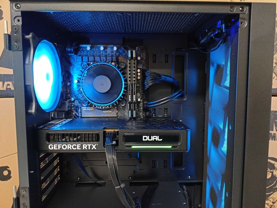 Nowy Komputer Gamingowy OFERTA GRUDZIEŃ i5 32GB DDR5 RTX 5060 FV23%