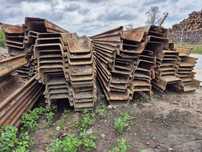 Grodzice stalowe, ścianka larsena, larseny G62