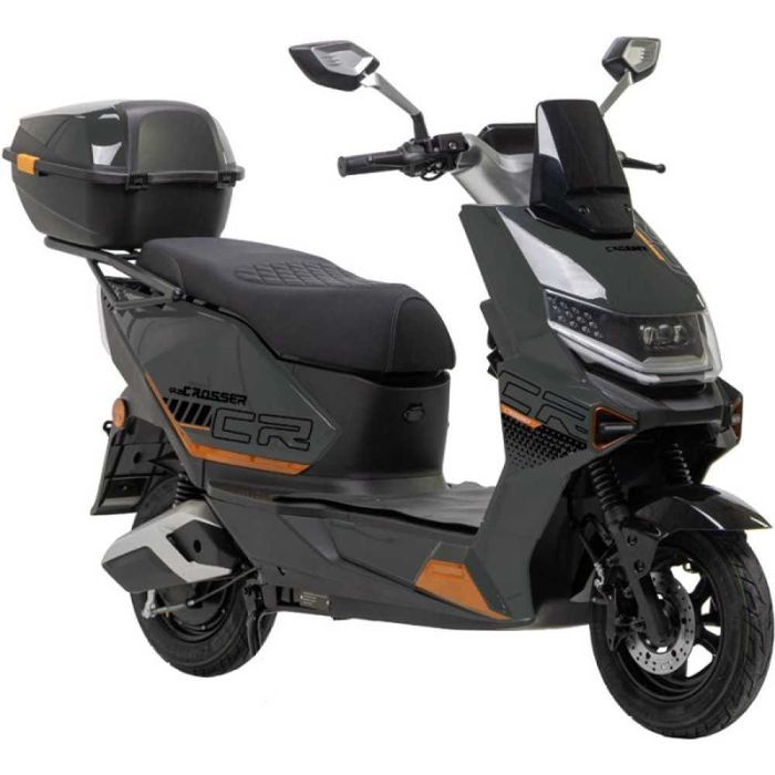 Електроскутер Crosser CR-20 2500W 72V 24Ah Графенофі акб- Зеленый