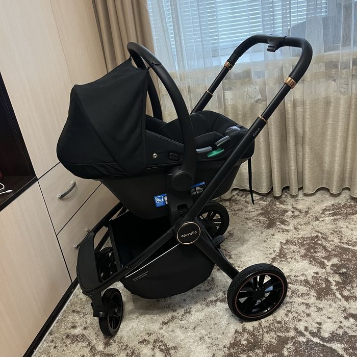 Дитяча коляска 2в1 Carrello Epica + автолюлька з адаптерами