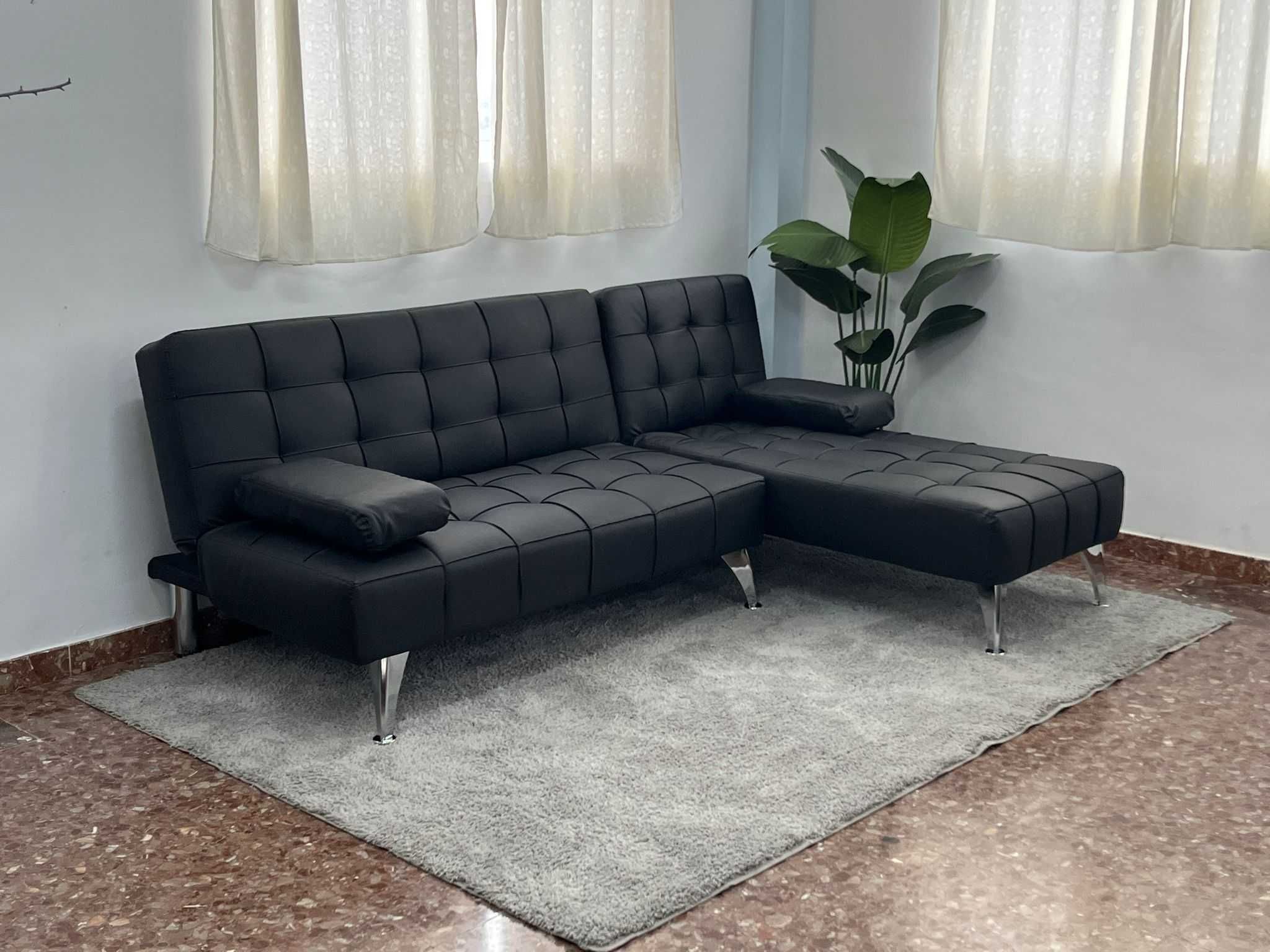 sofa chaise longue novo com entrega gratis