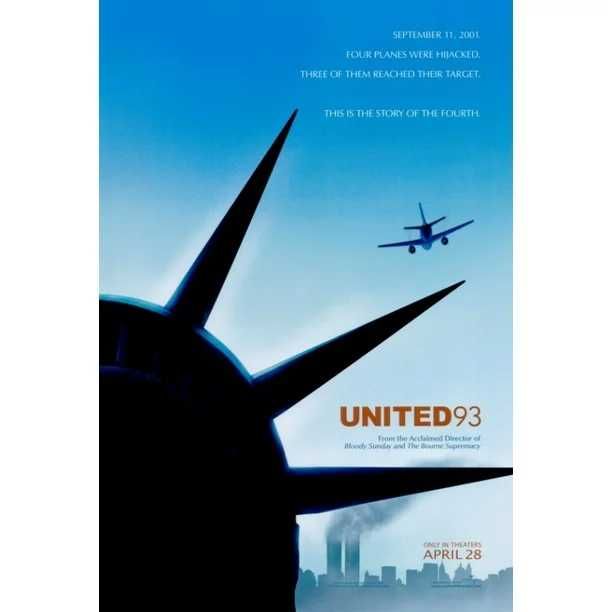 VOO 93 - Honra aos Heróis do avião da United Airlines NOVO/SELADO
