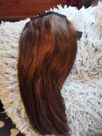 Włosy naturalne kucyk brąz
