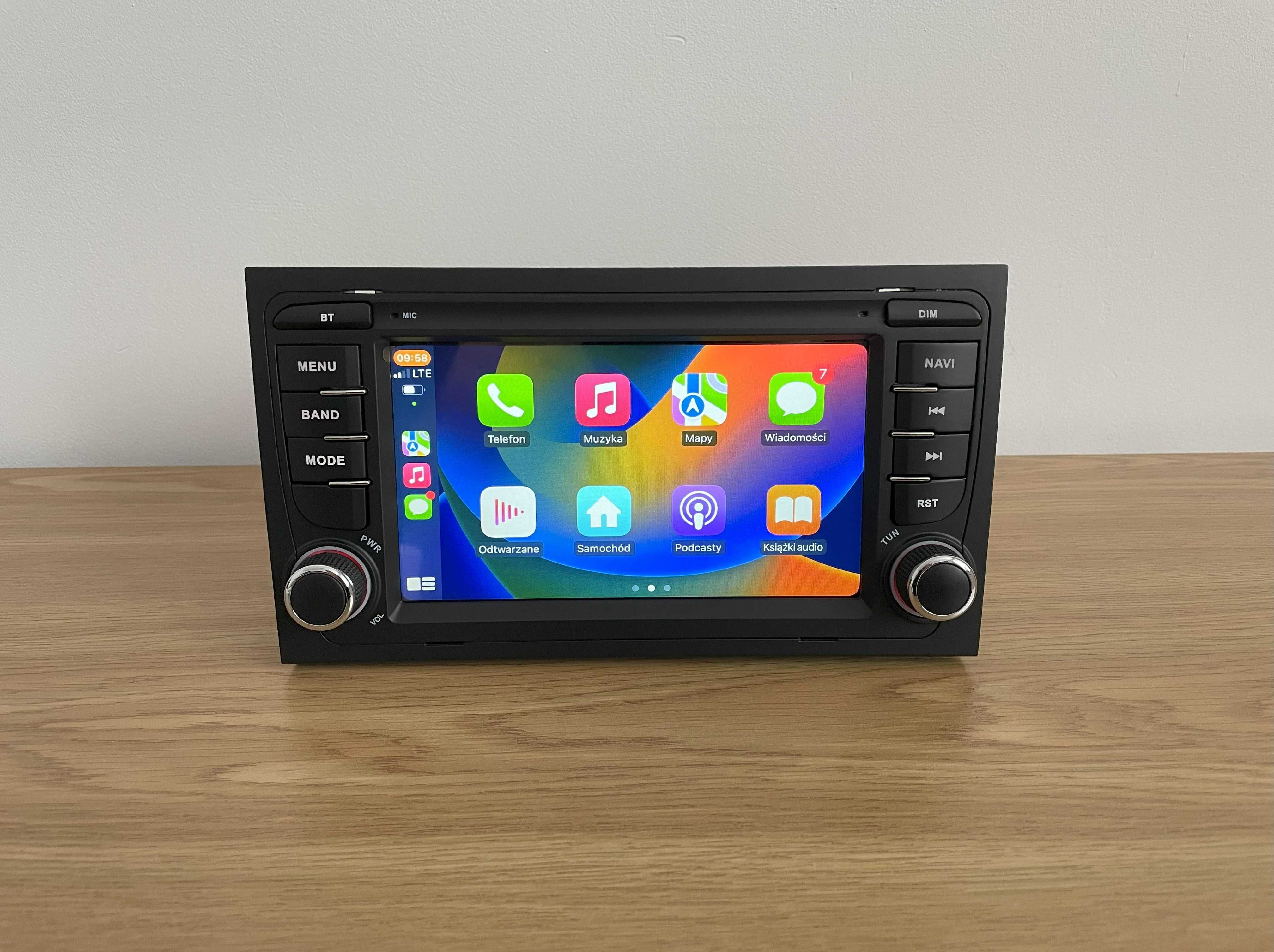 Radio Android 12 Audi A4 B6 B7 8Core 2/32GB DSP Carplay Android Auto