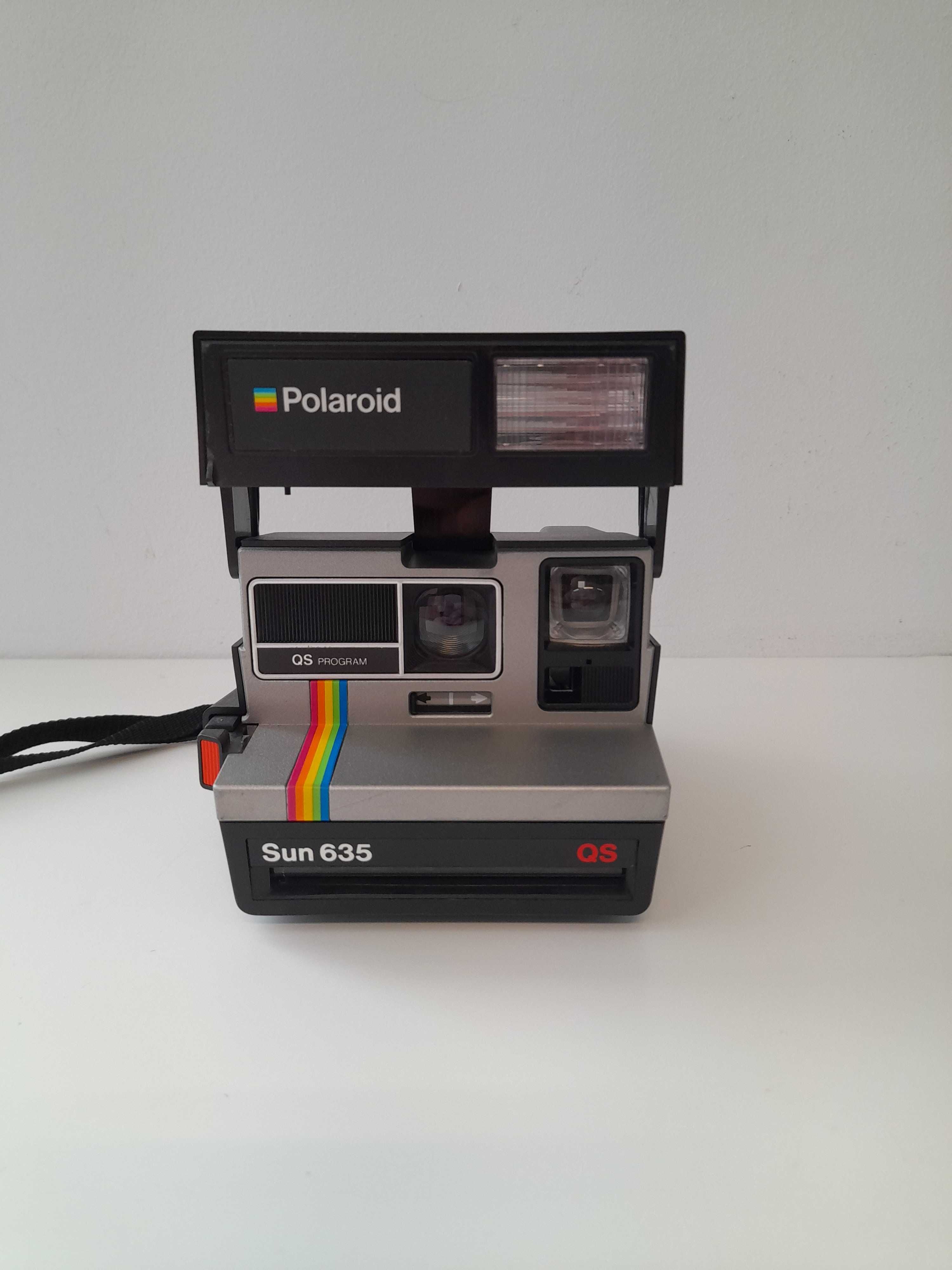 Polaroid sun 635 QS aparat, vintage.