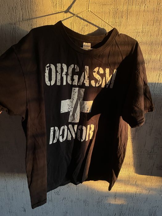 Футболка мерч donor orgasm