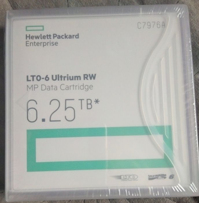 HPE LTO-6 Ultrium 6.25TB RW MP Data Cartridge