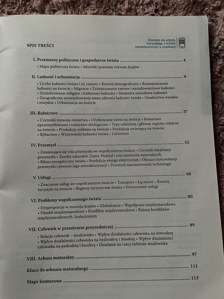 Maturalne karty pracy ćwiczenia rozszerzone geografia 2