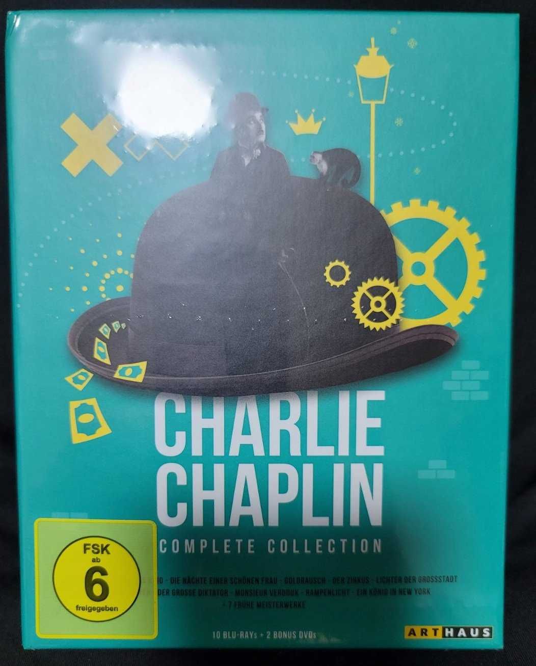 blu-ray , блю-рэй Чарли Чаплин: Коллекция (Blu-ray) [14 фильмов]