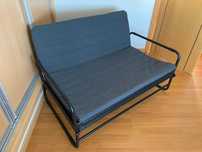 Sofa Cama Preto Hammarn