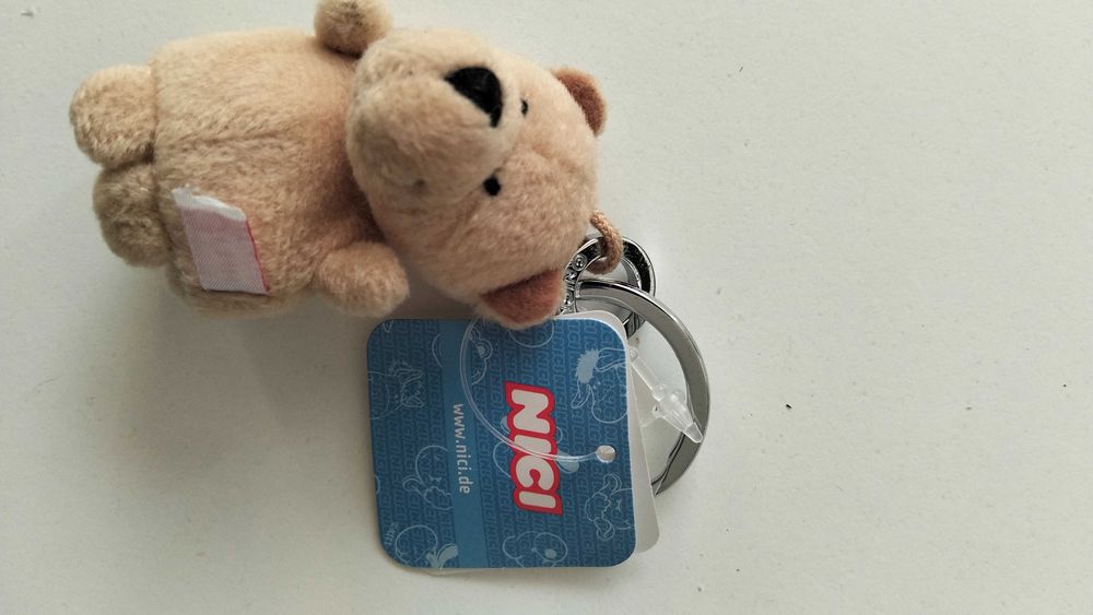 NICI - MISIO Maskotka, brelok do kluczy ,zabawka, pluszowa