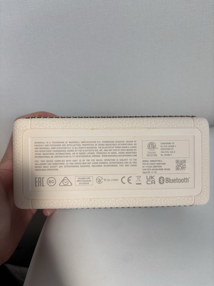 Bluetooth колонка Marshall
