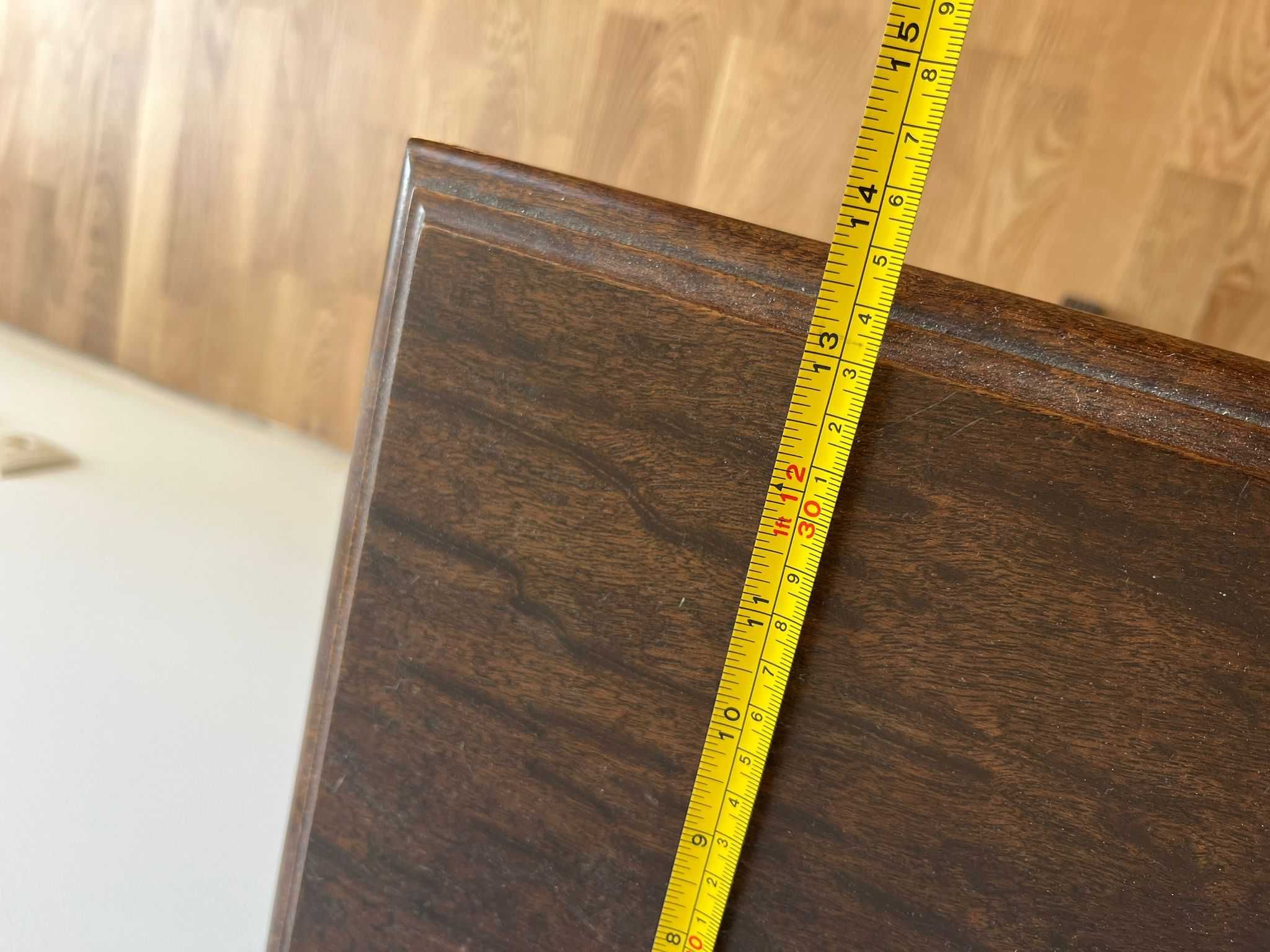 Mesa de Apoio Restaurada com 2 Gavetas - 100*34cm