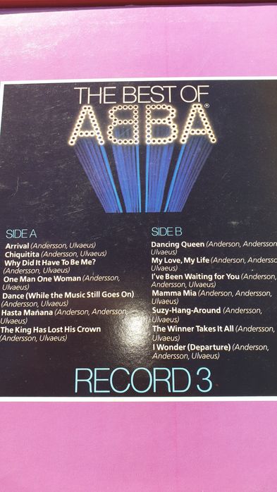 ABBA ( the best of)  box 4 Lps