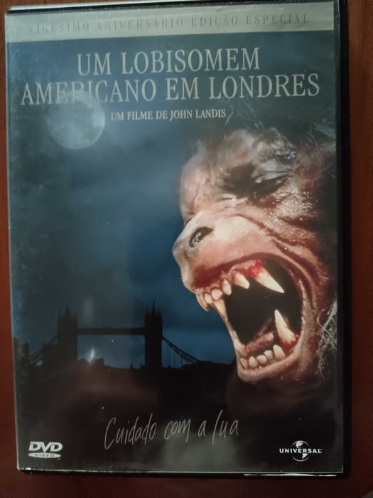 filme dvd original - um lobisomem americano em londres
