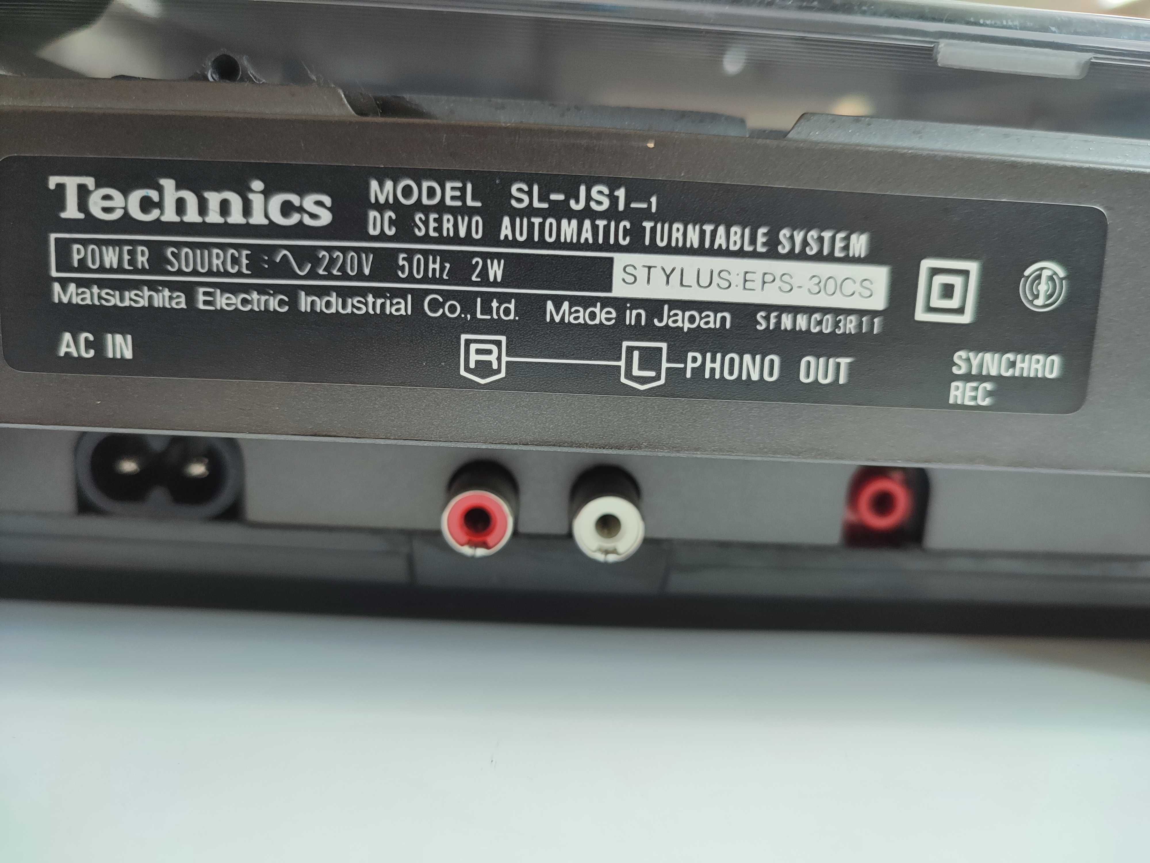 gramofon Technics SL-JS1