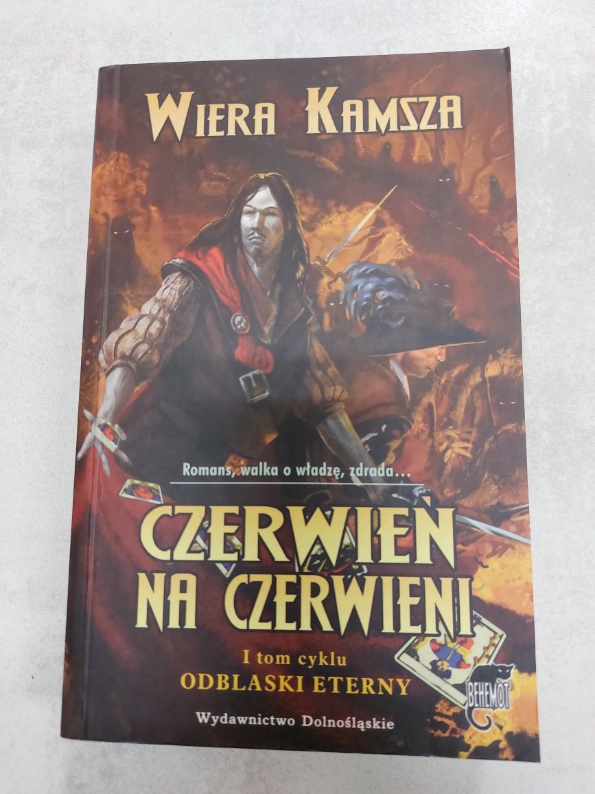 Czerwień na czerwieni. 1 tom cyklu Odblaski Eterny. Wiera Kamsza