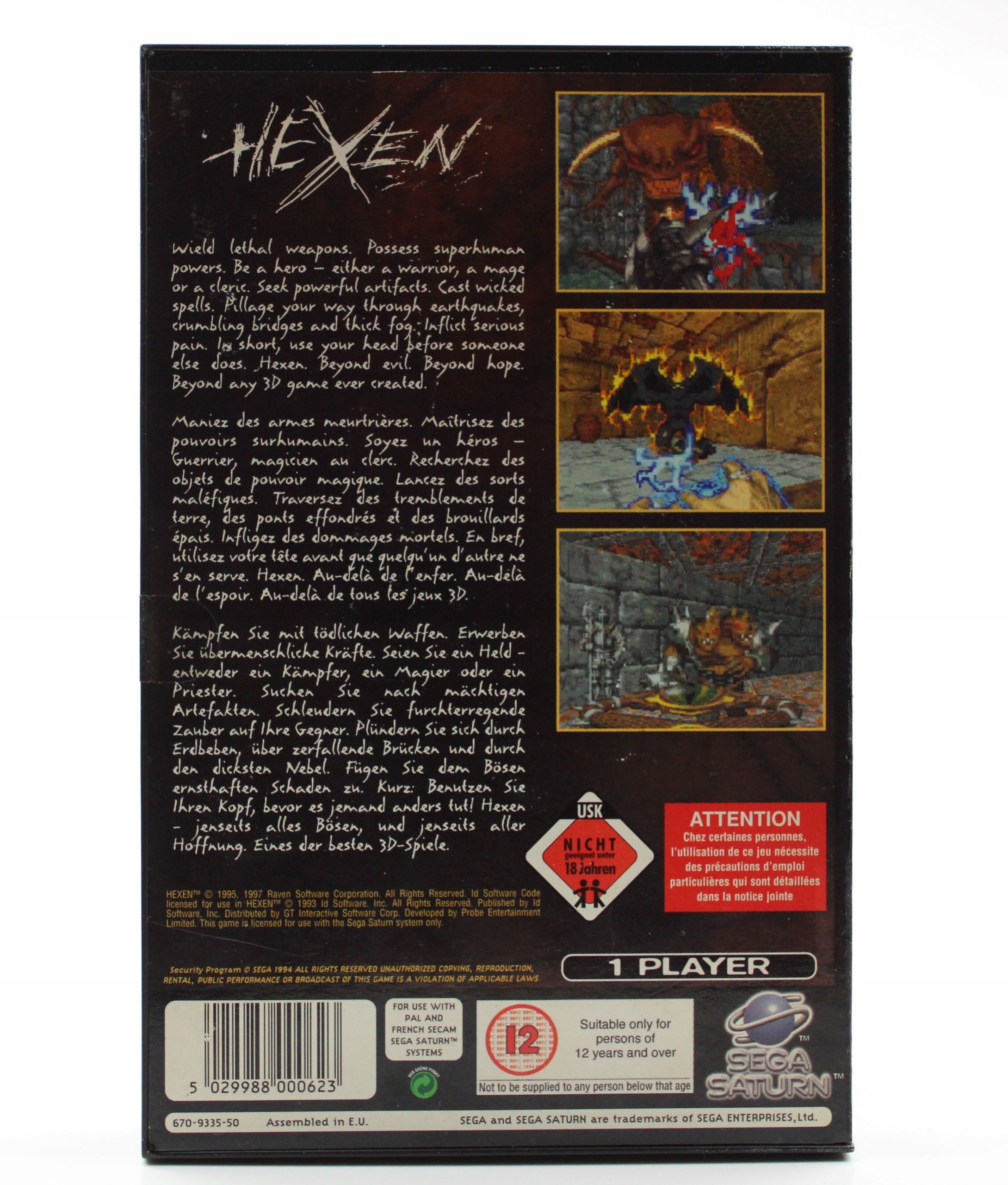 Hexen - Sega Saturn