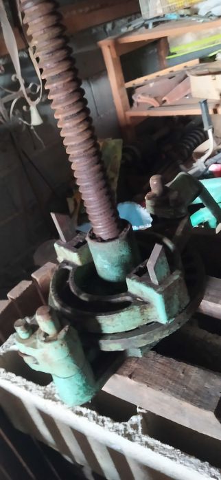 Prensa de uvas como nova