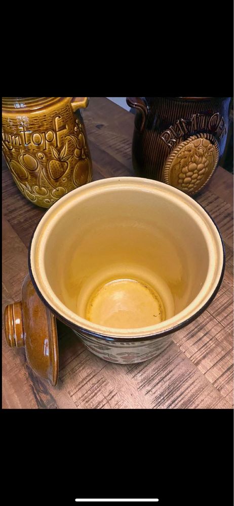 Rumtopf pojemnik/garnek ceramiczny