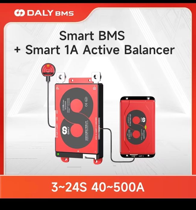 Активный балансир SMART DALY 4S 1A 100balanse