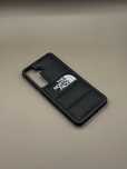 Чехол черный куртка пуфер Puffer The North Face Samsung Galaxy Самсунг