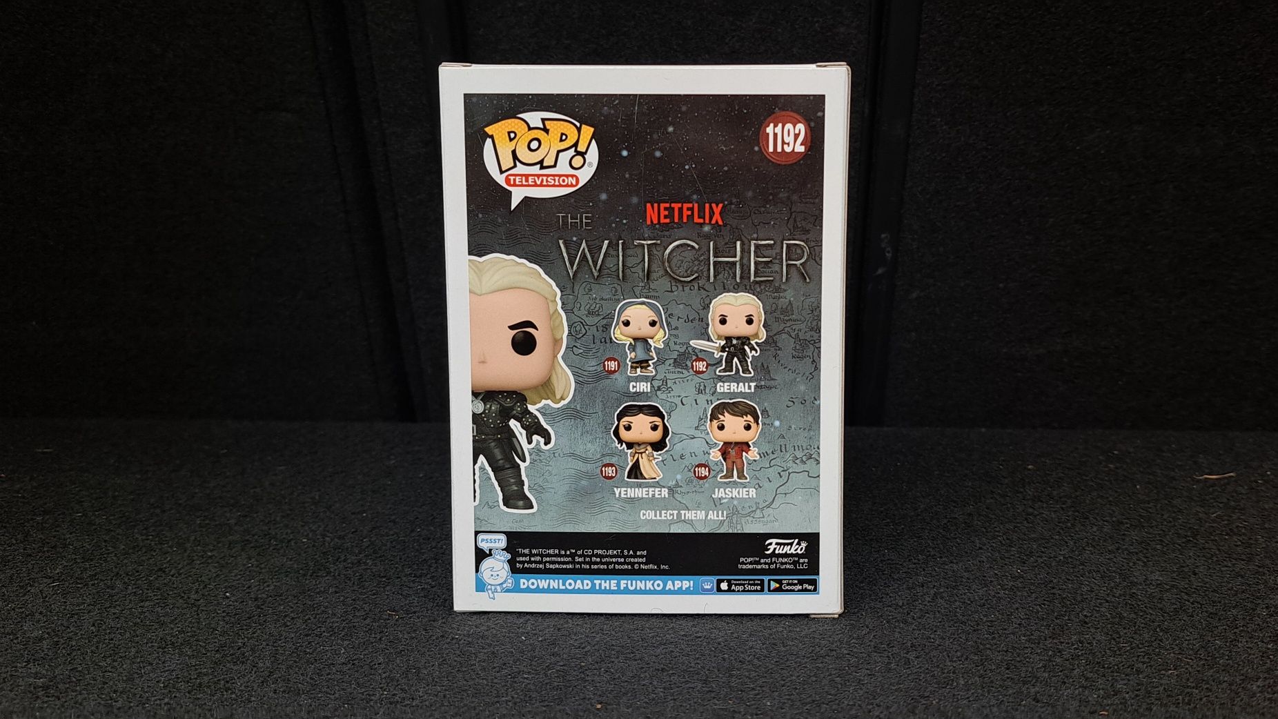 !!NOWY!! Funko Pop! Geralt 1192 - Witcher [NETFLIX]  [LIMITED EDITION]